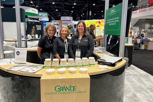 IFT-2024 Grande Custom Ingredients Group Booth